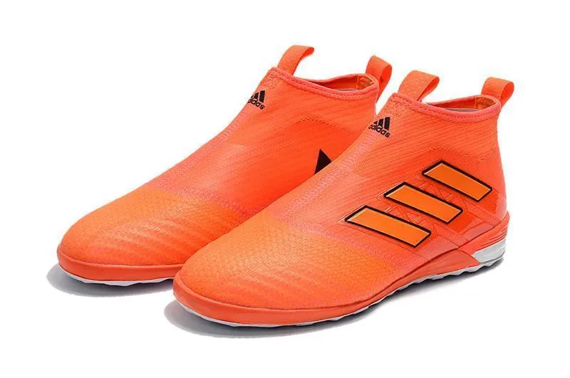 Adidas Flamestorm Series IC Soccer Cleats Shoes Orange Agility Control