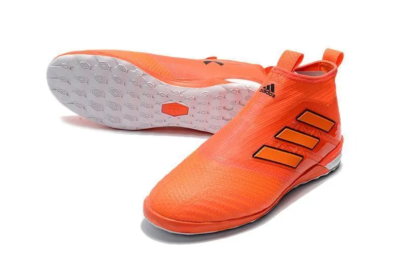 Adidas Flamestorm Series IC Soccer Cleats Shoes Orange Agile Control Explosive Speed