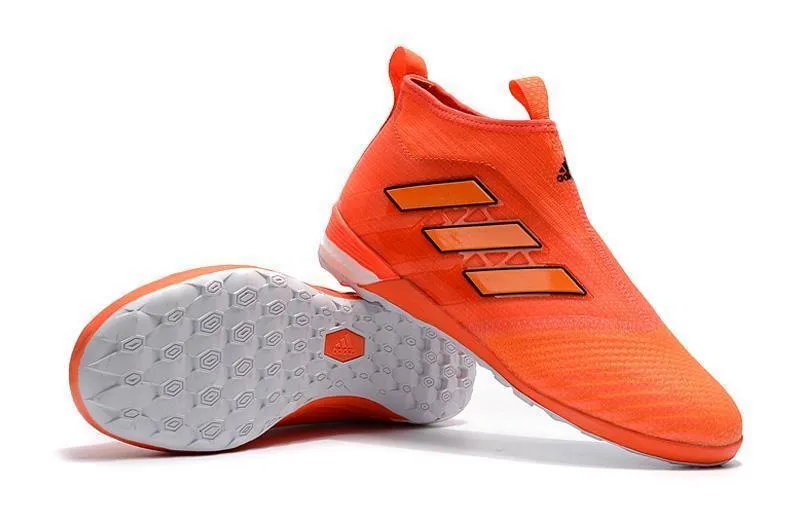 Impact Flex Stable base Adidas Flamestorm Series IC Soccer Cleats Shoes Orange