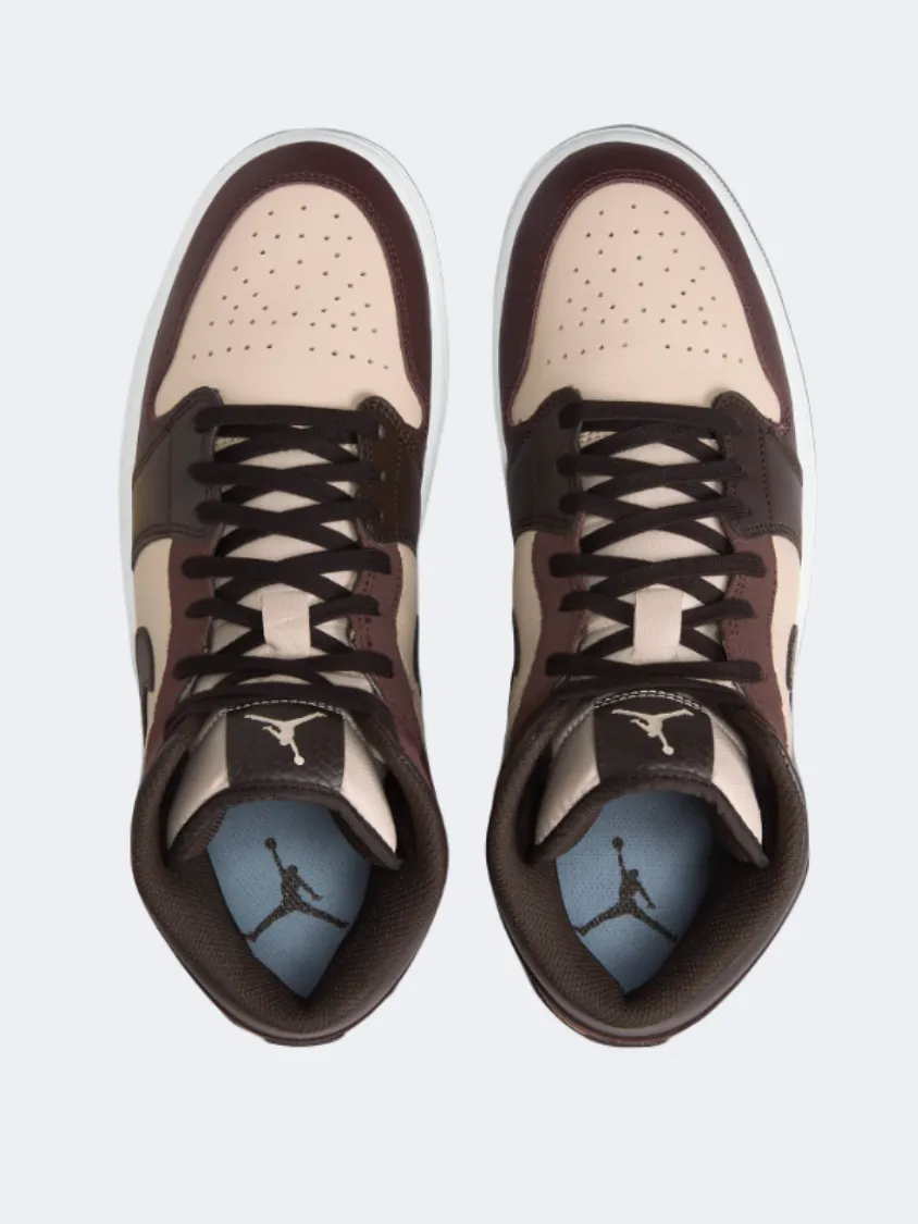Smooth ride On Trend Nike Air Jordan 1 Se Men Basketball Shoes Velvet Brown/Sand