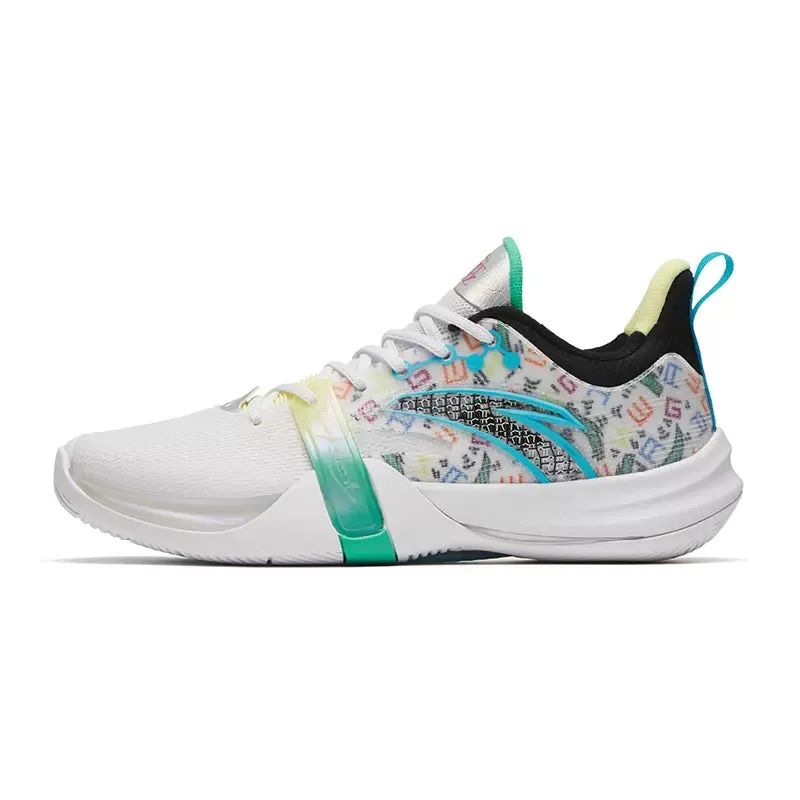 Anta Light Crazy 4 Team - White/Green Tear Resistant