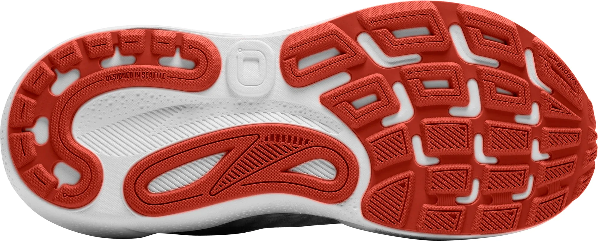 Contoured Footbed Geometry challenge Brooks Adrenaline GTS 24 Mens Running Shoes - Black