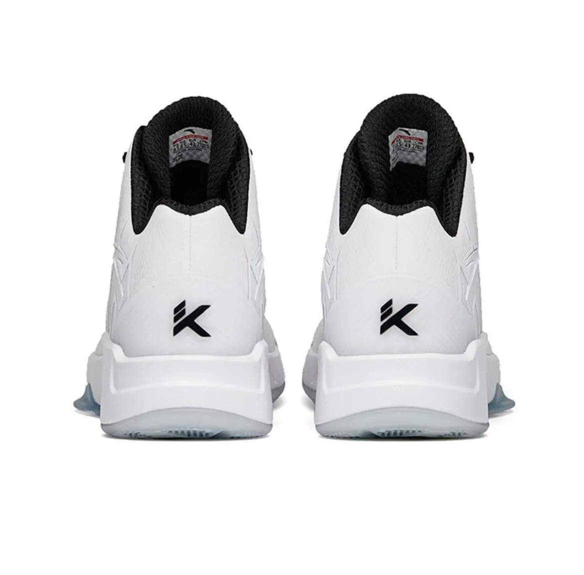 High Abrasion Rubber MemoryFoam Anta Klay Thompson Kt1 Pro White