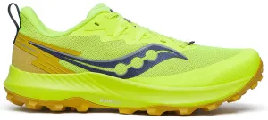 Saucony Peregrine 14 Mens Trail Running Shoes - Yellow youth trend Flexible Midsole