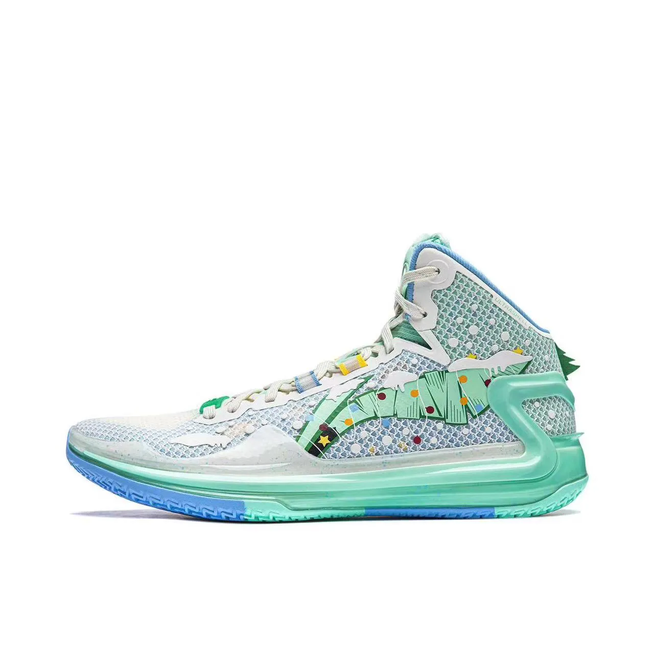 Strap Design Padded Tongue Design Li-Ning Liren 4 - Christmas