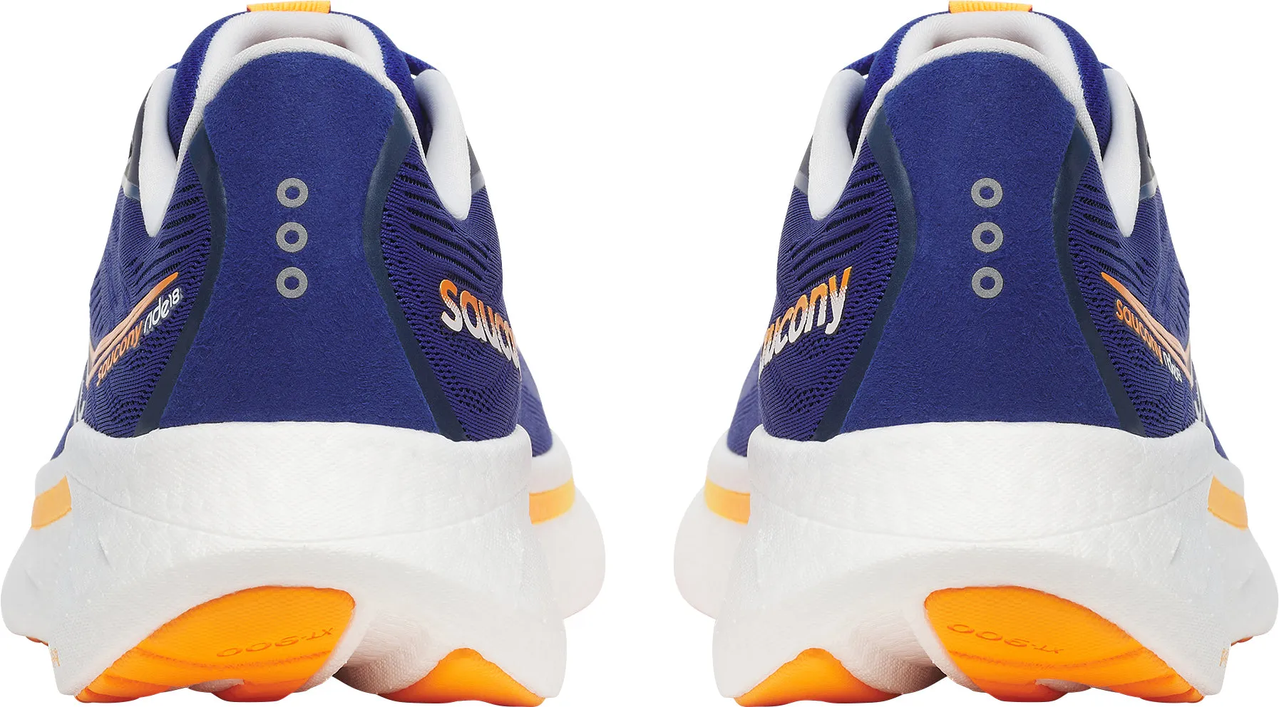 Step - up comfort supination - control - feature shoes Saucony Ride 18 Mens Running Shoes - Blue