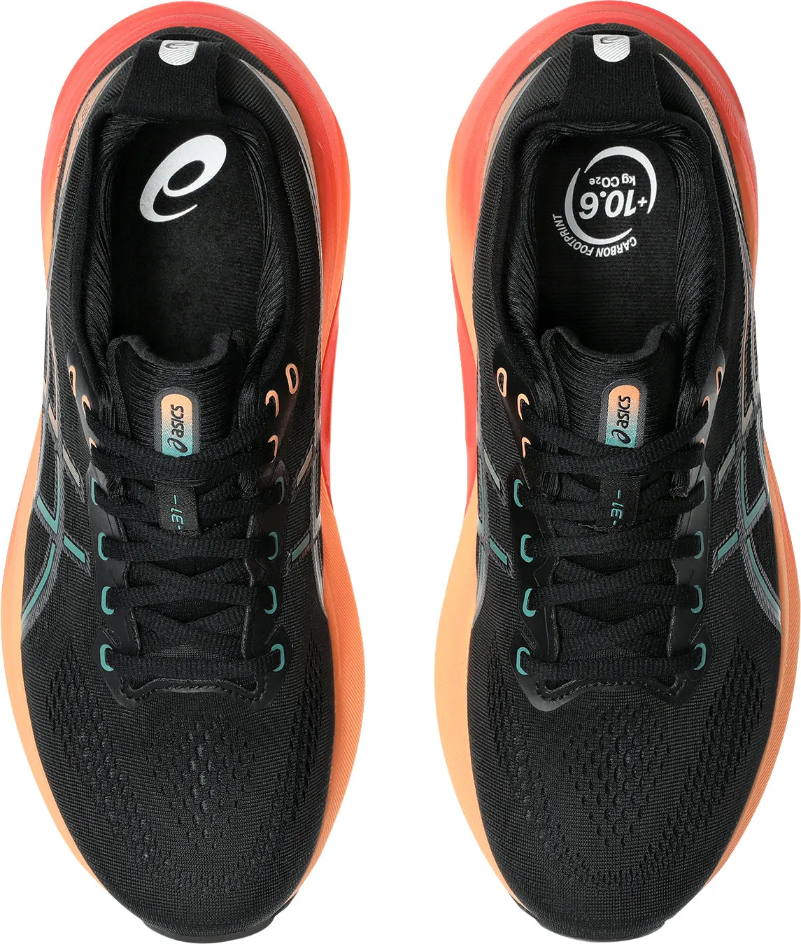 Asics Gel Kayano 31 Mens Running Shoes - Black cross - country runner's shoe opportunity Non Compression EVA