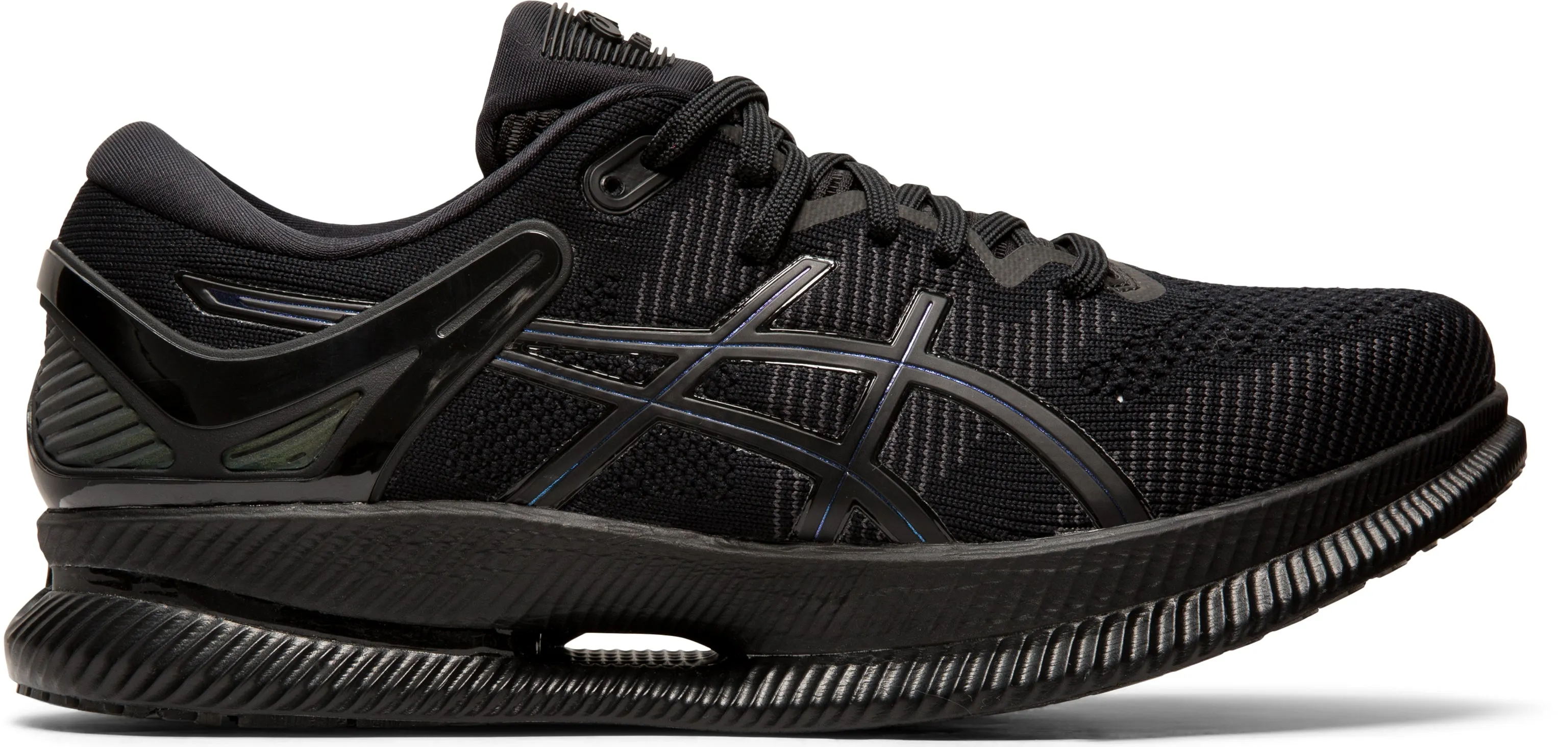 Asics MetaRide Mens Running Shoes - Black shoe laces
