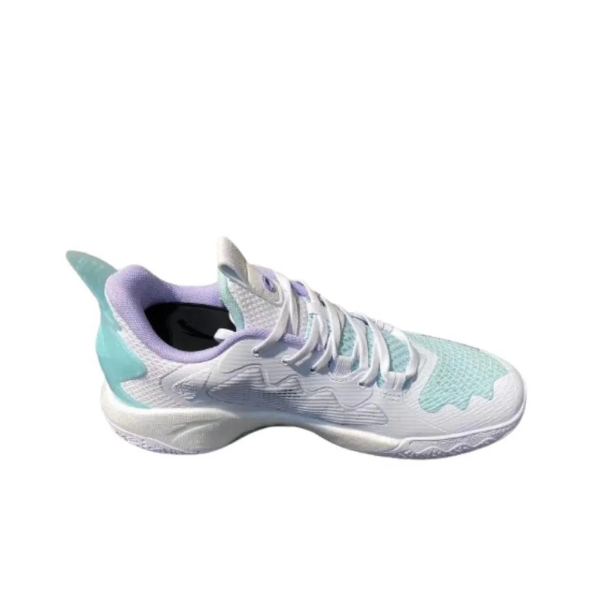 Anta Shock Wave 5 TD V2 - Green/White Shock Dispersing Heel Cup Lockdown Straps