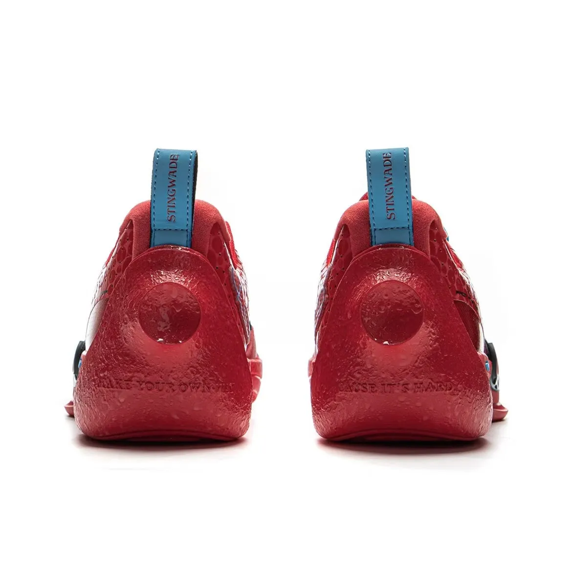 Li-Ning Wade All City 13 - Red Manta Grip Control SlipOn