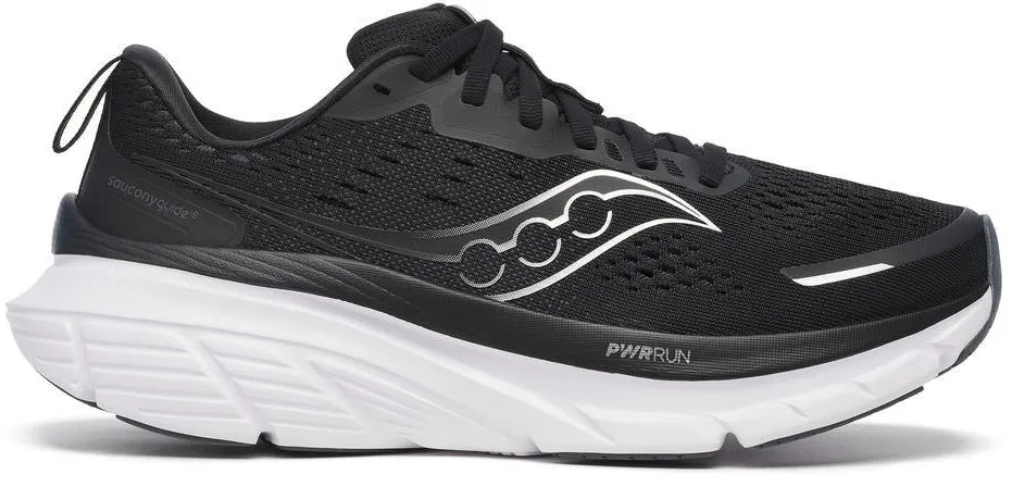 Saucony Guide 18 WIDE FIT Womens Running Shoes - Black running shoes for competitive female runners Ventilation holes