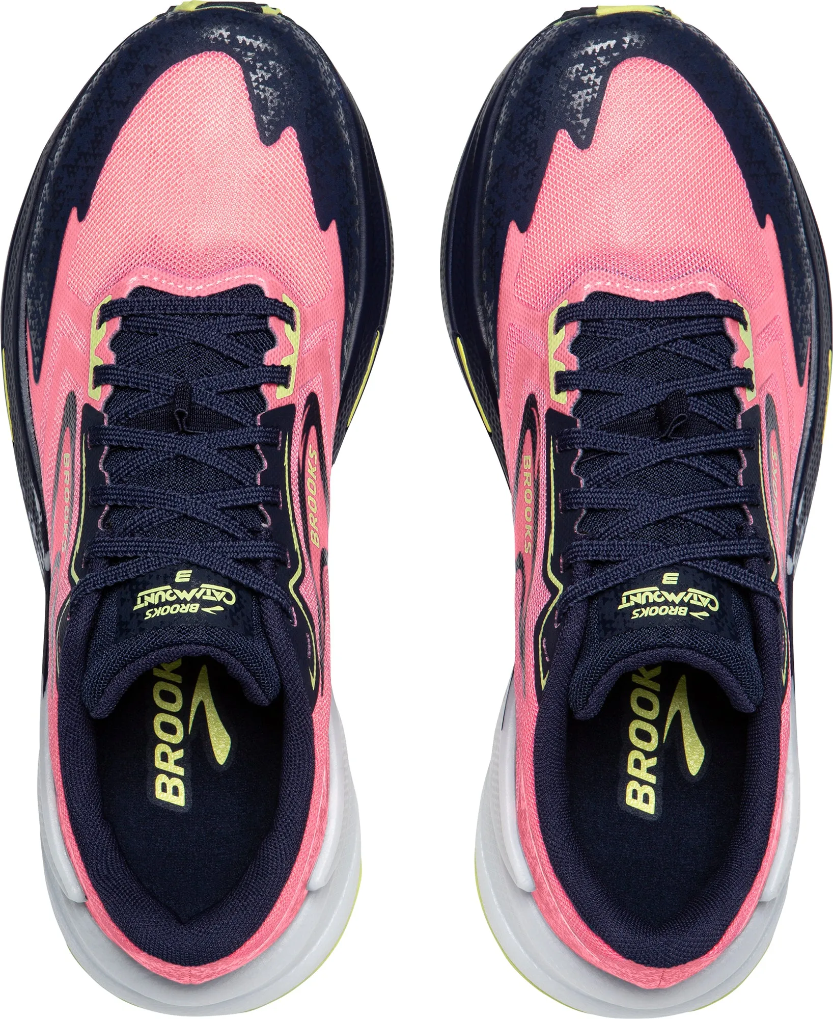 Brooks Catamount 3 Womens Trail Running Shoes - Pink Outdoor Session knee - high running wear