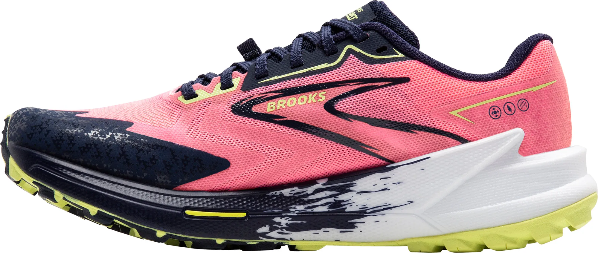 Spring - running Brooks Catamount 3 Womens Trail Running Shoes - Pink