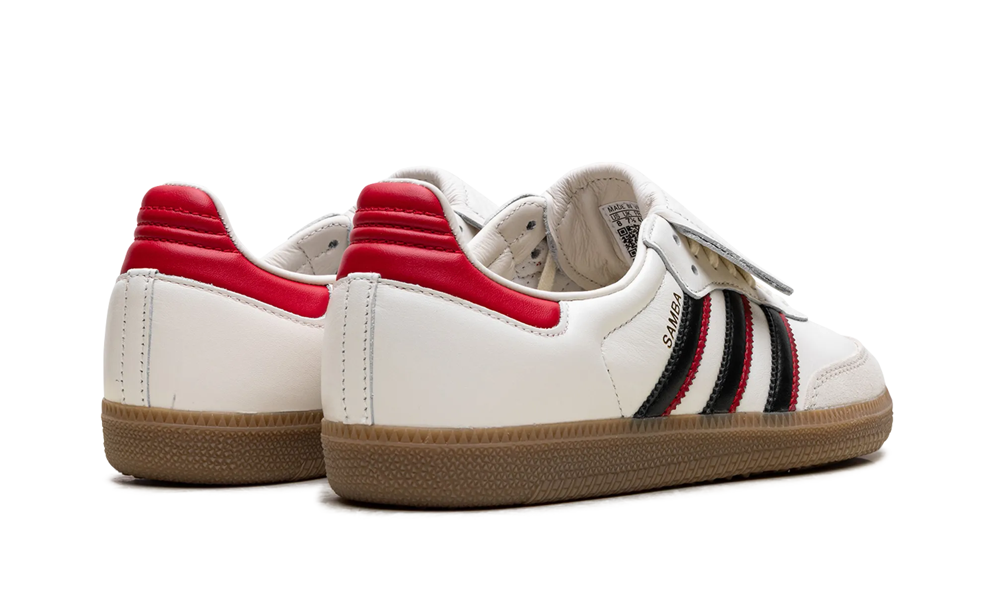 Bootie Style Snug Heel Lock System Samba LT "Cloud White Core Black"