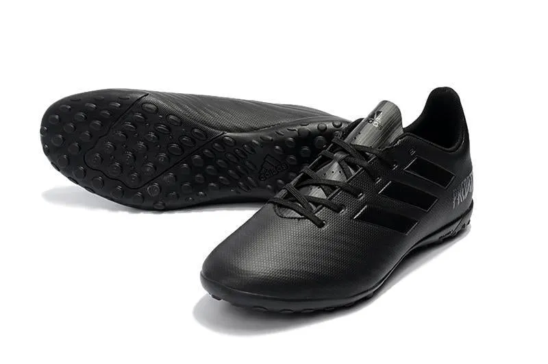 New Adidas Predator 18.4 TF Soccer Cleats Shoes Black Quick Sprint