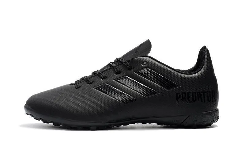 Traction Zone New Adidas Predator 18.4 TF Soccer Cleats Shoes Black