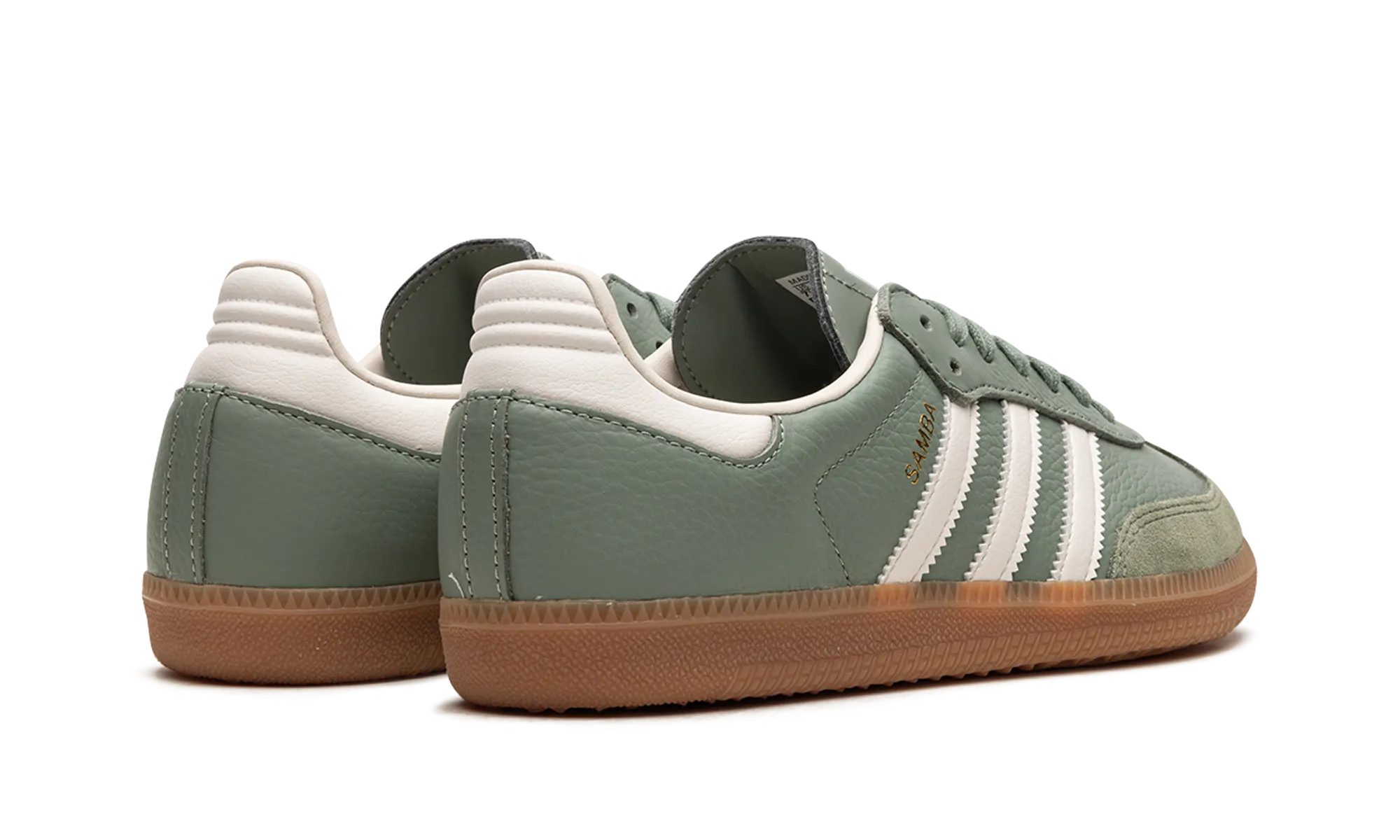 SAMBA OG WMNS "Green/White" Sidewalk Walk Lined Inside