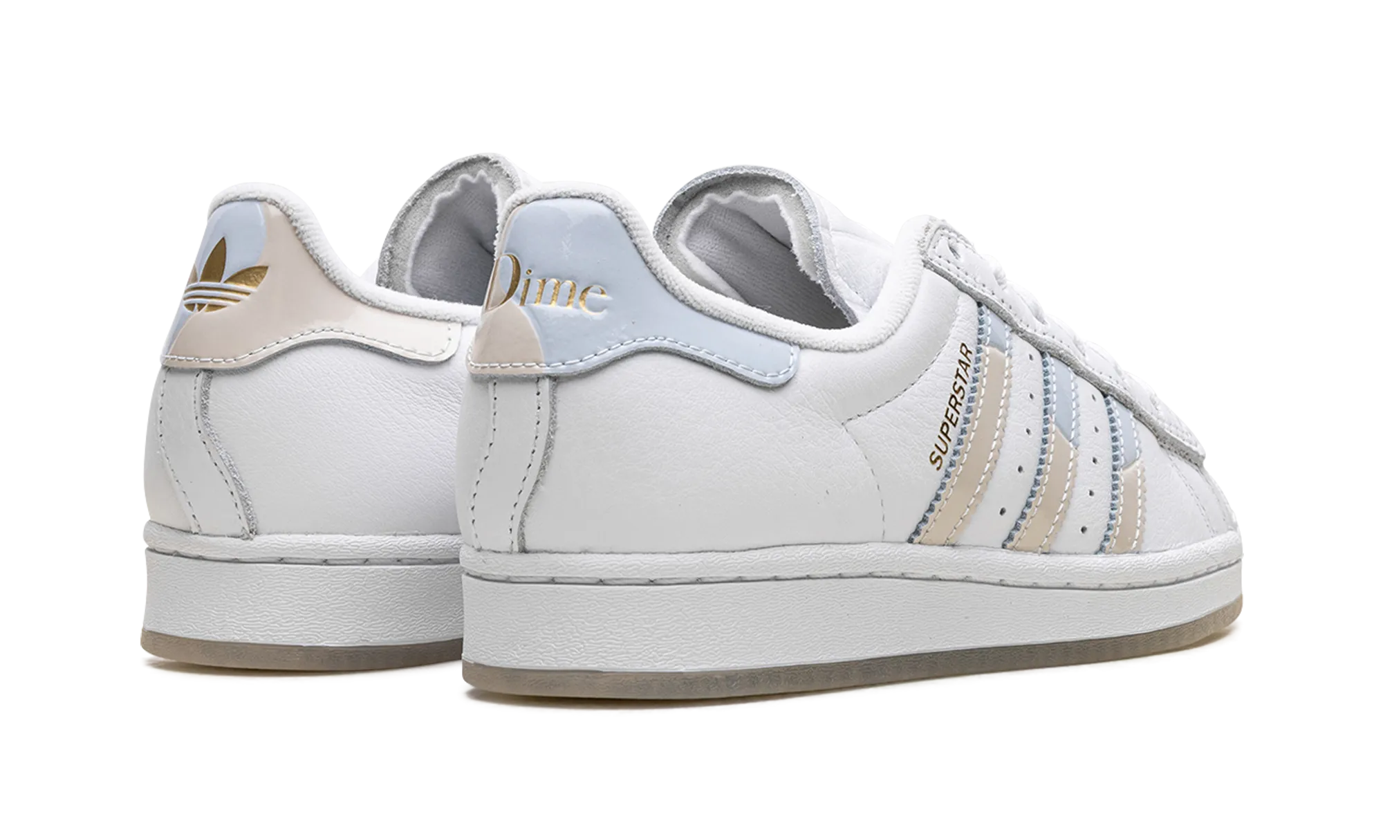 Superstar ADV "Dime - Cloud White" Low Top Style Foot Motion