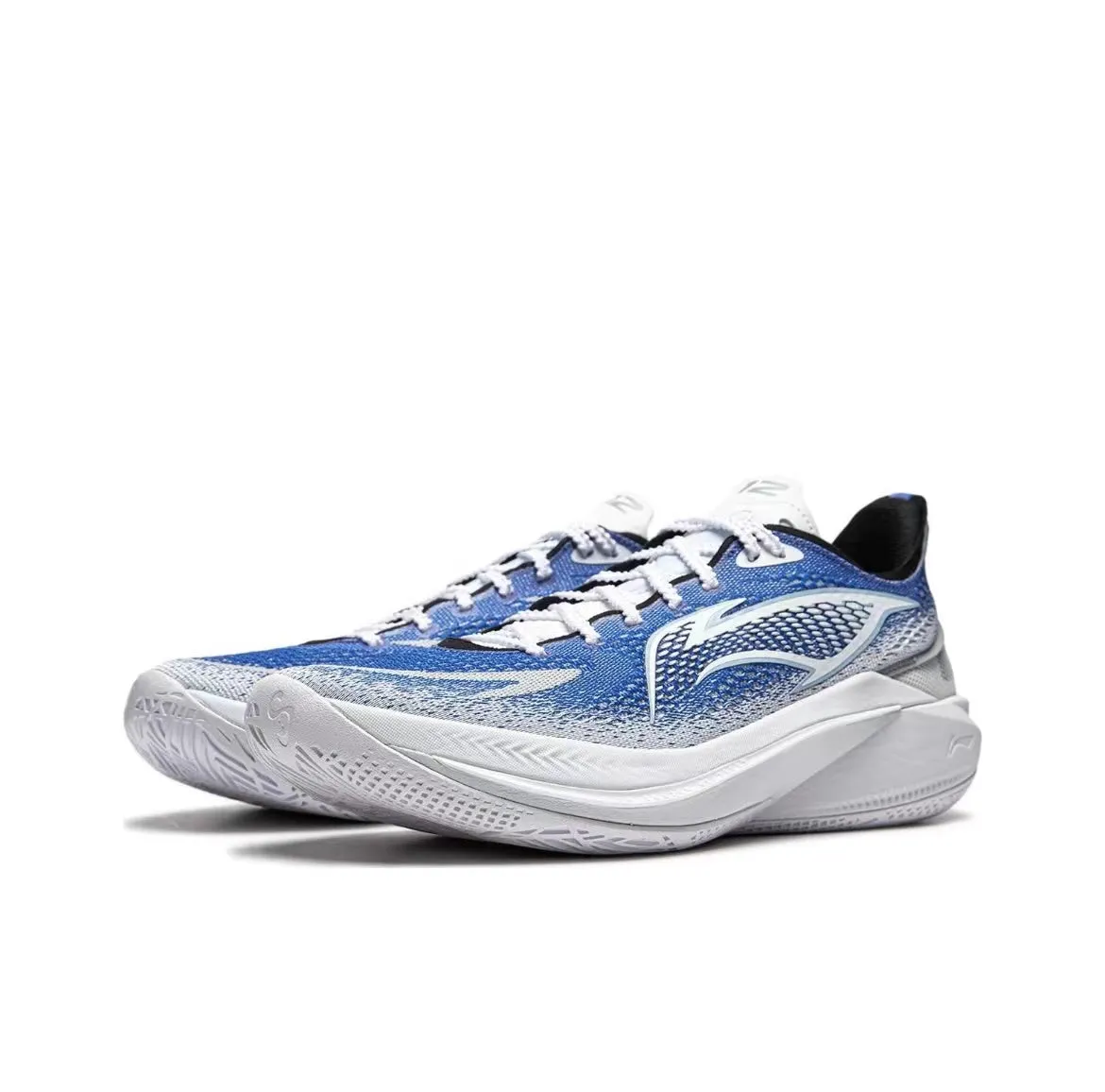 CJ?McCollum x Li-Ning Sonic 12 V2 - Blue/White Midfoot Wrap Fit