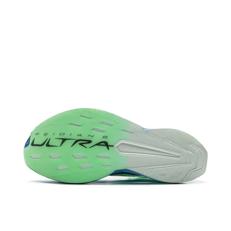 ??Men??Li-Ning Feidian 5 Ultra Marathon Running Shoes - Jade Multi Layered Cushioning
