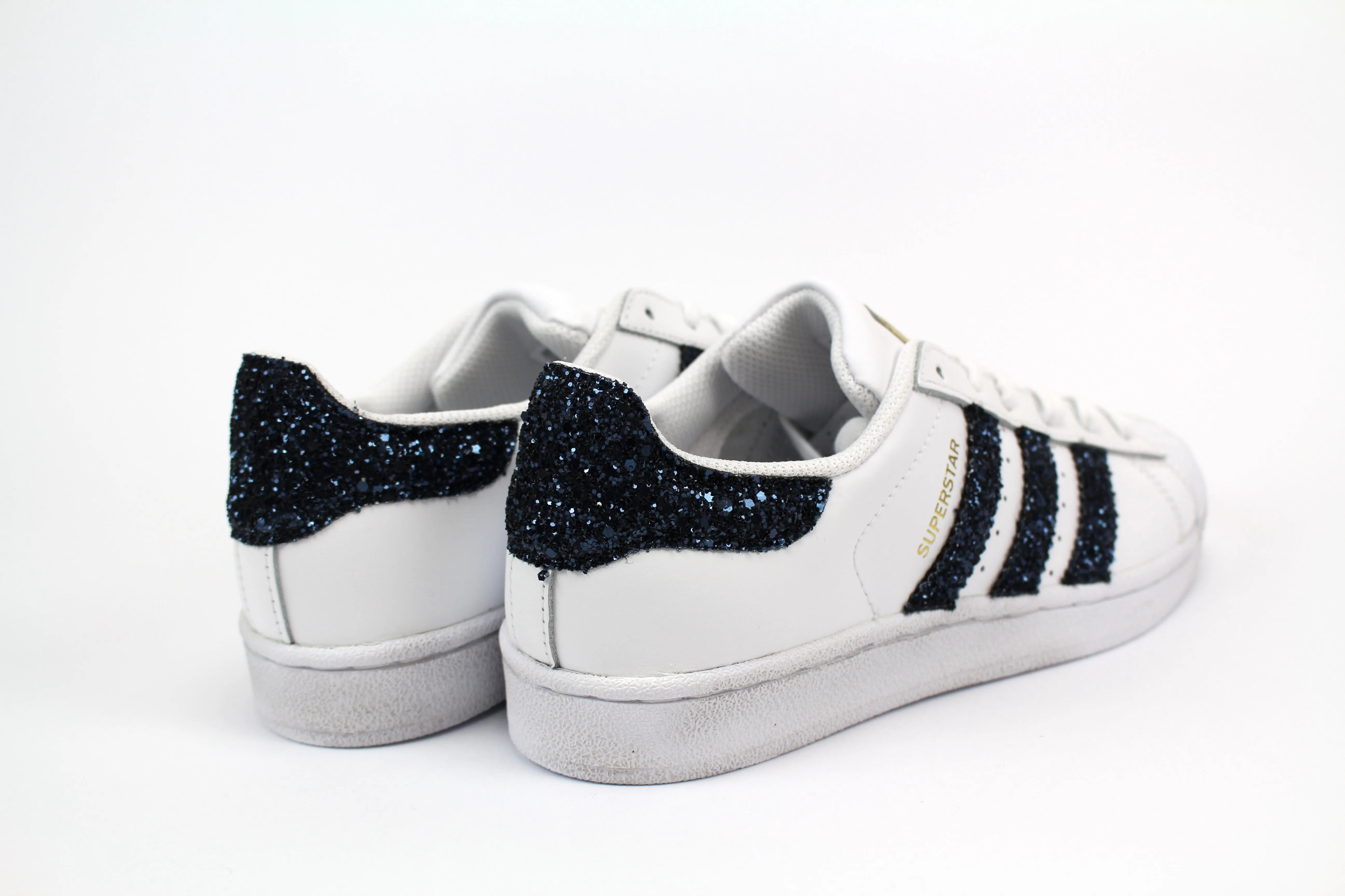 Easy Day Adidas Superstar Navy Glitter