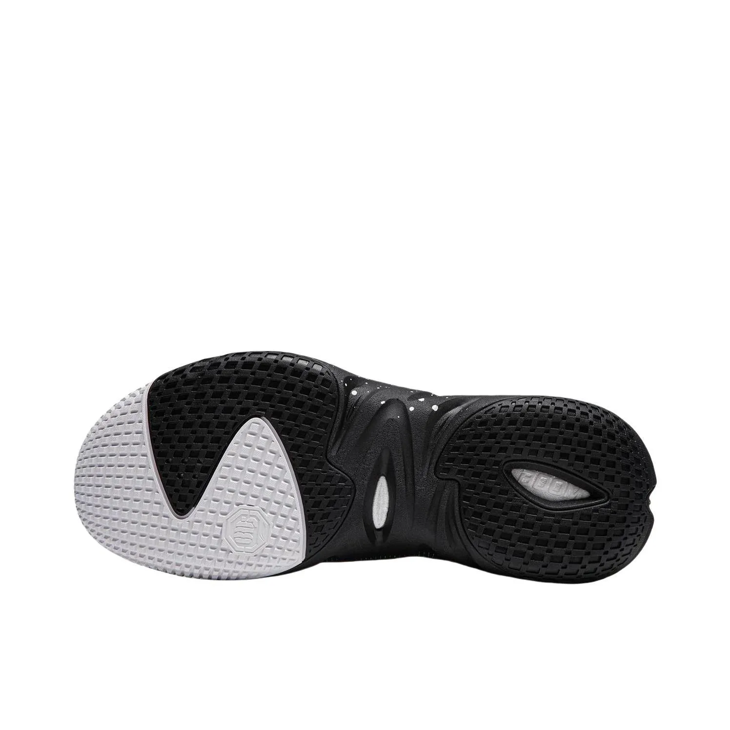 Li-Ning Badfive 4 - Black/White Wear Resistant Toe Guard Precision Moves