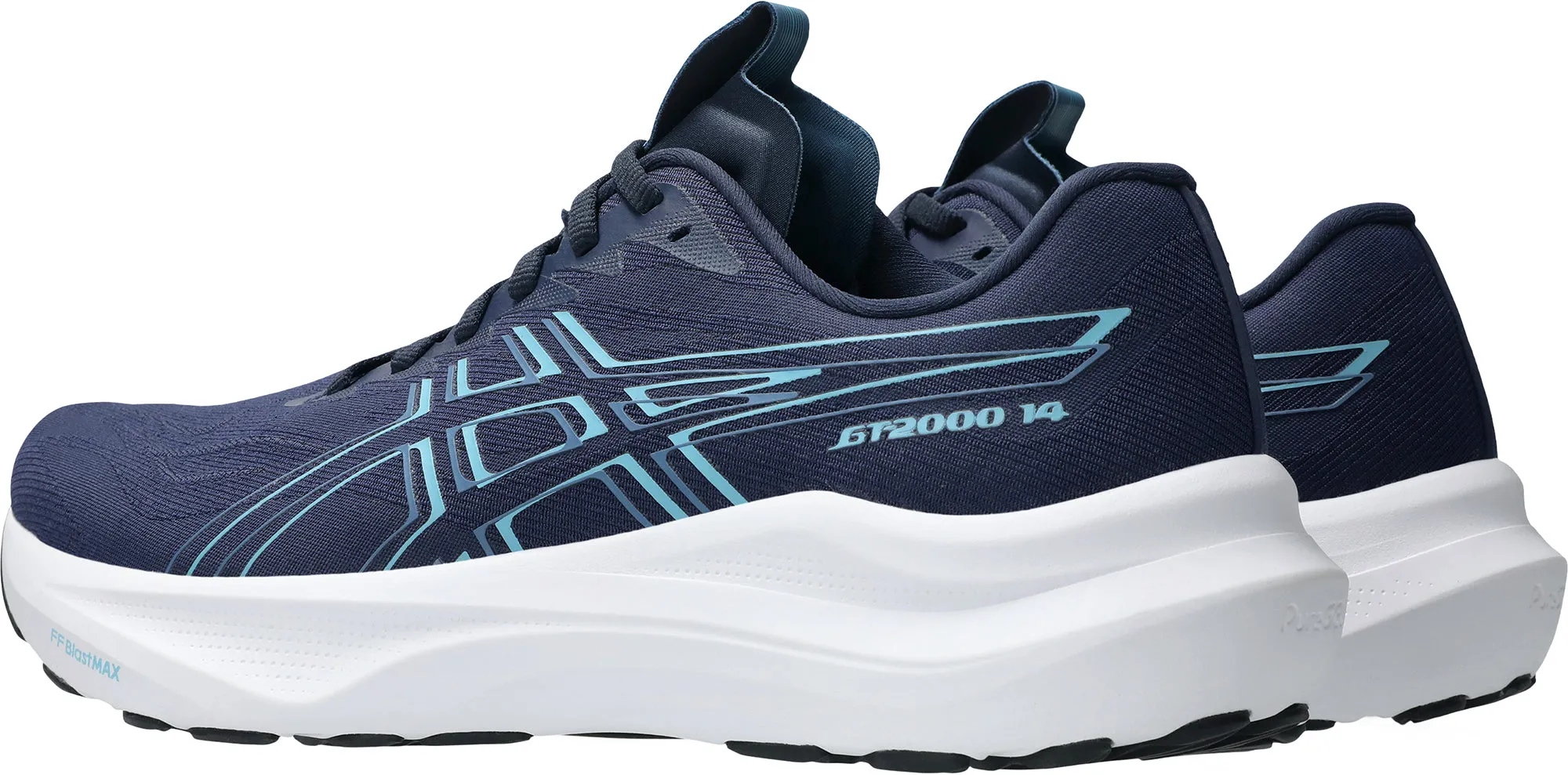 Asics GT 2000 14 Mens Running Shoes - Blue respiratory health