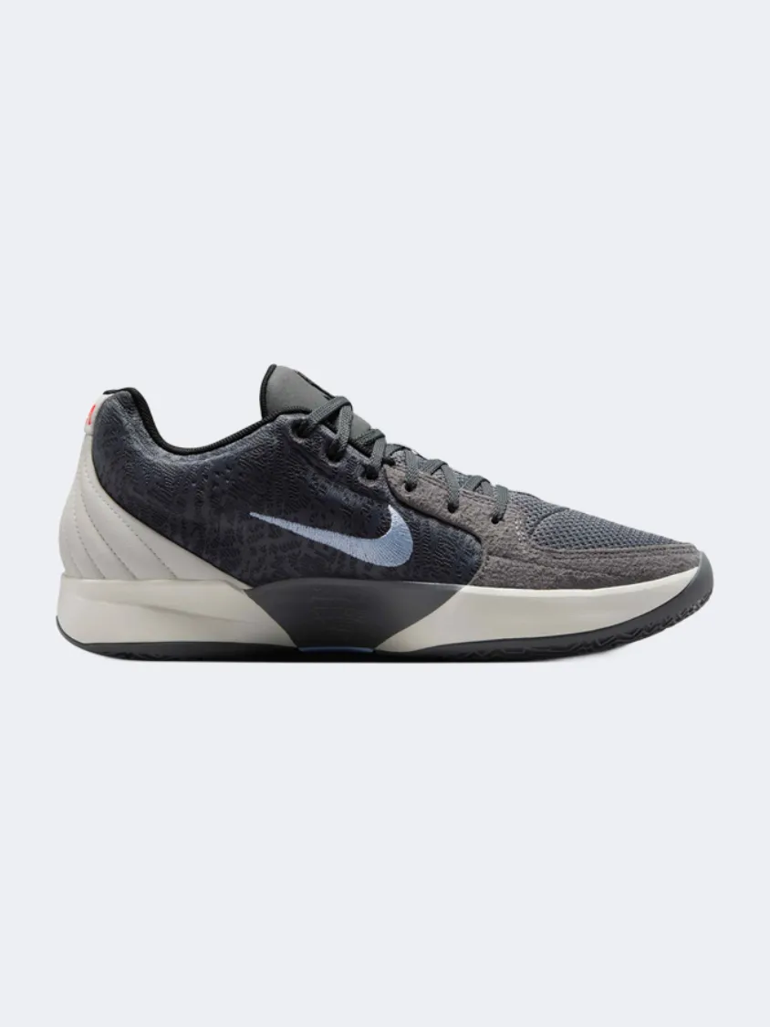 Non Restrictive Fit Future Walk Nike Ja 2 Men Basketball Shoes Iron Grey