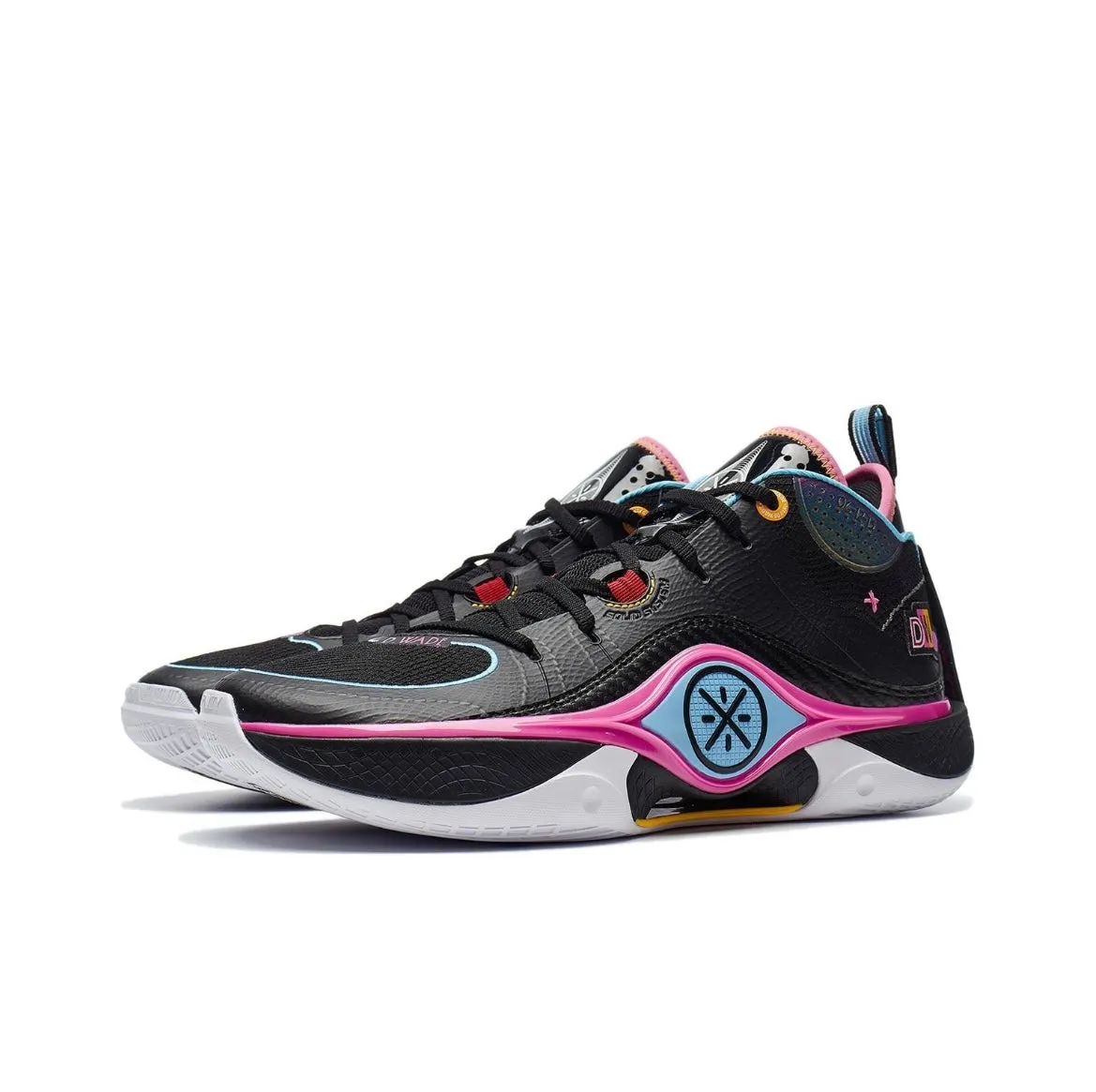 Moisture Wicking Lining High Rebound Cushion D'Angelo Russell x Li Ning Wade Shadow 5 - Retro Night