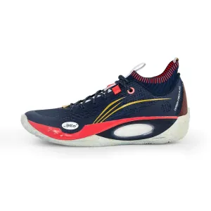 Li Ning Wade 808 2 Ultra Sports Shoes - Blue Knit Material Technology