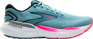 Brooks Glycerin GTS 21 Womens Running Shoes - Blue Torsional Stability Tech running in 10K races shoes