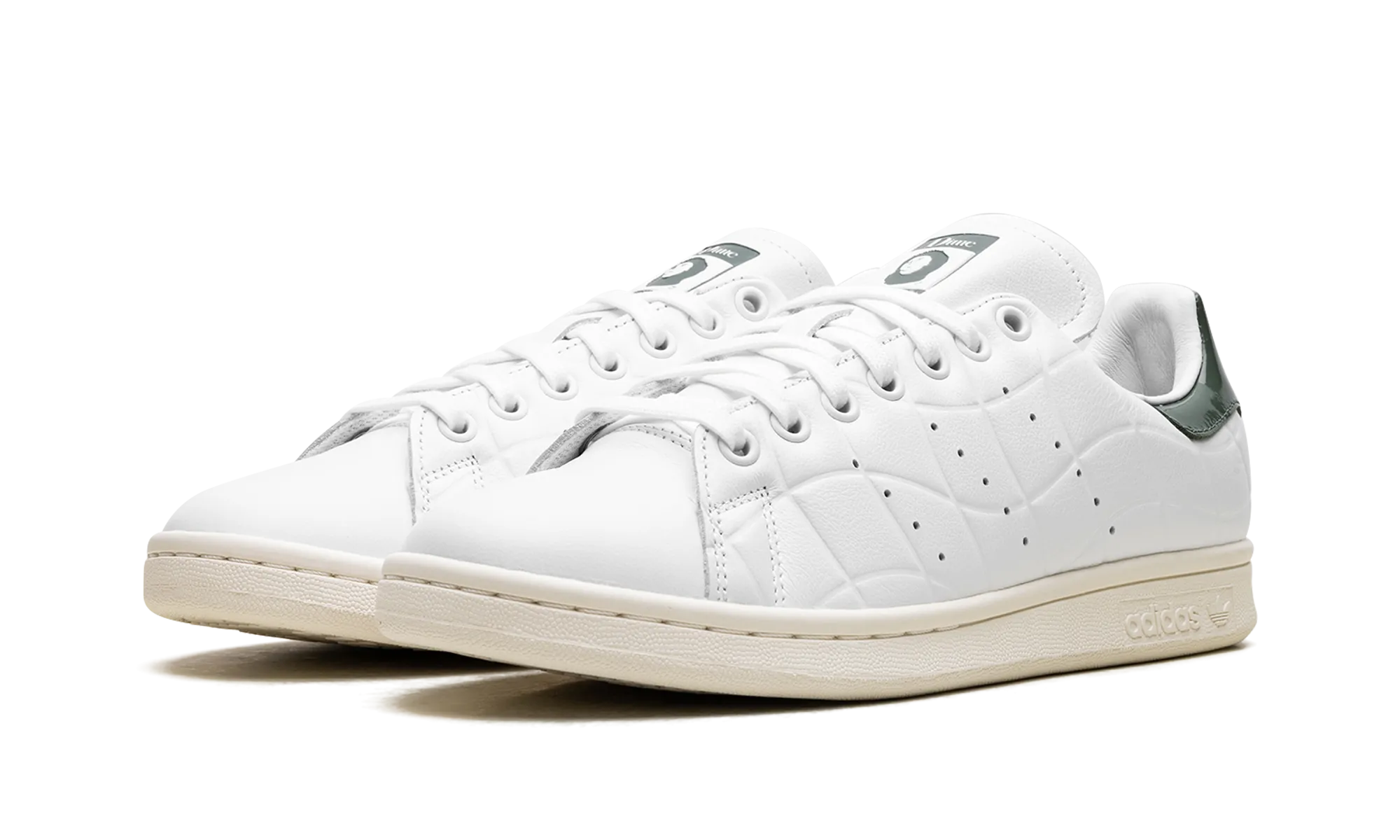 Stan Smith "Dime White Green" High Cushion Lightweight Mesh