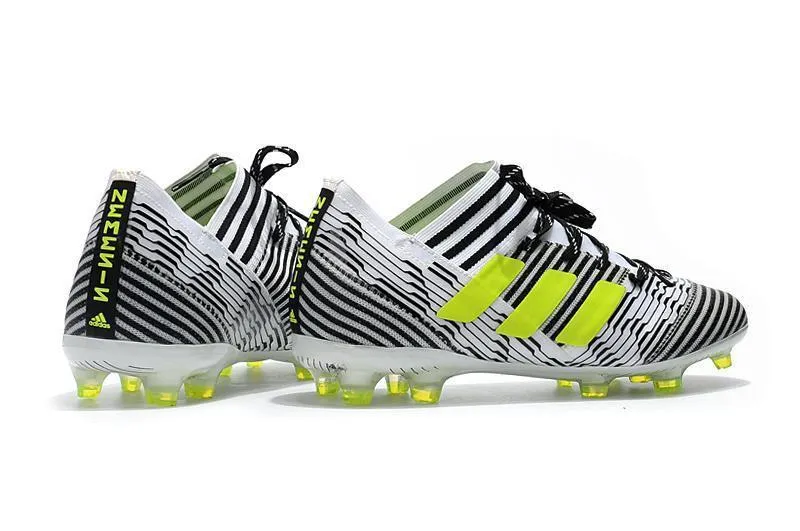 New Adidas Nemeziz Messi FG Soccer Cleats Shoes Green White Black Starter Level