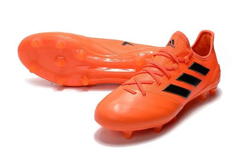 Adidas ACE Series FG Soccer Cleats Shoes Orange Performance Turf All Field