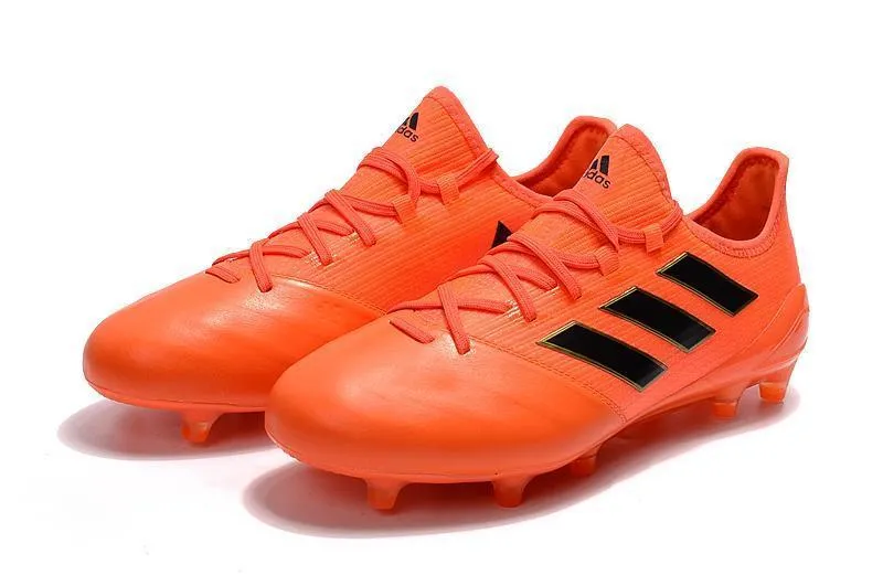 Adidas ACE Series FG Soccer Cleats Shoes Orange Full Speed Strength training