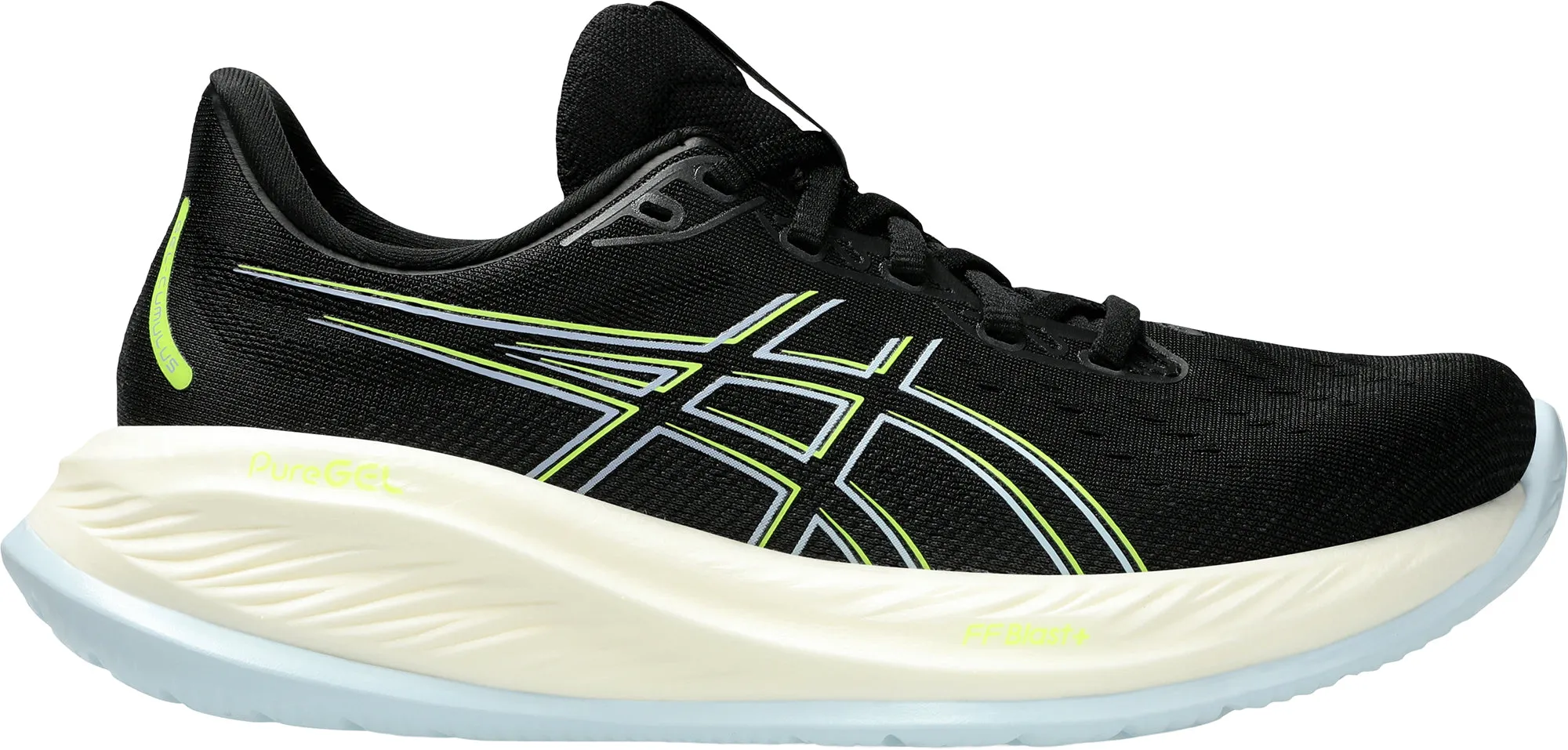 simple design Toe Area Asics Gel Cumulus 26 Womens Running Shoes - Black