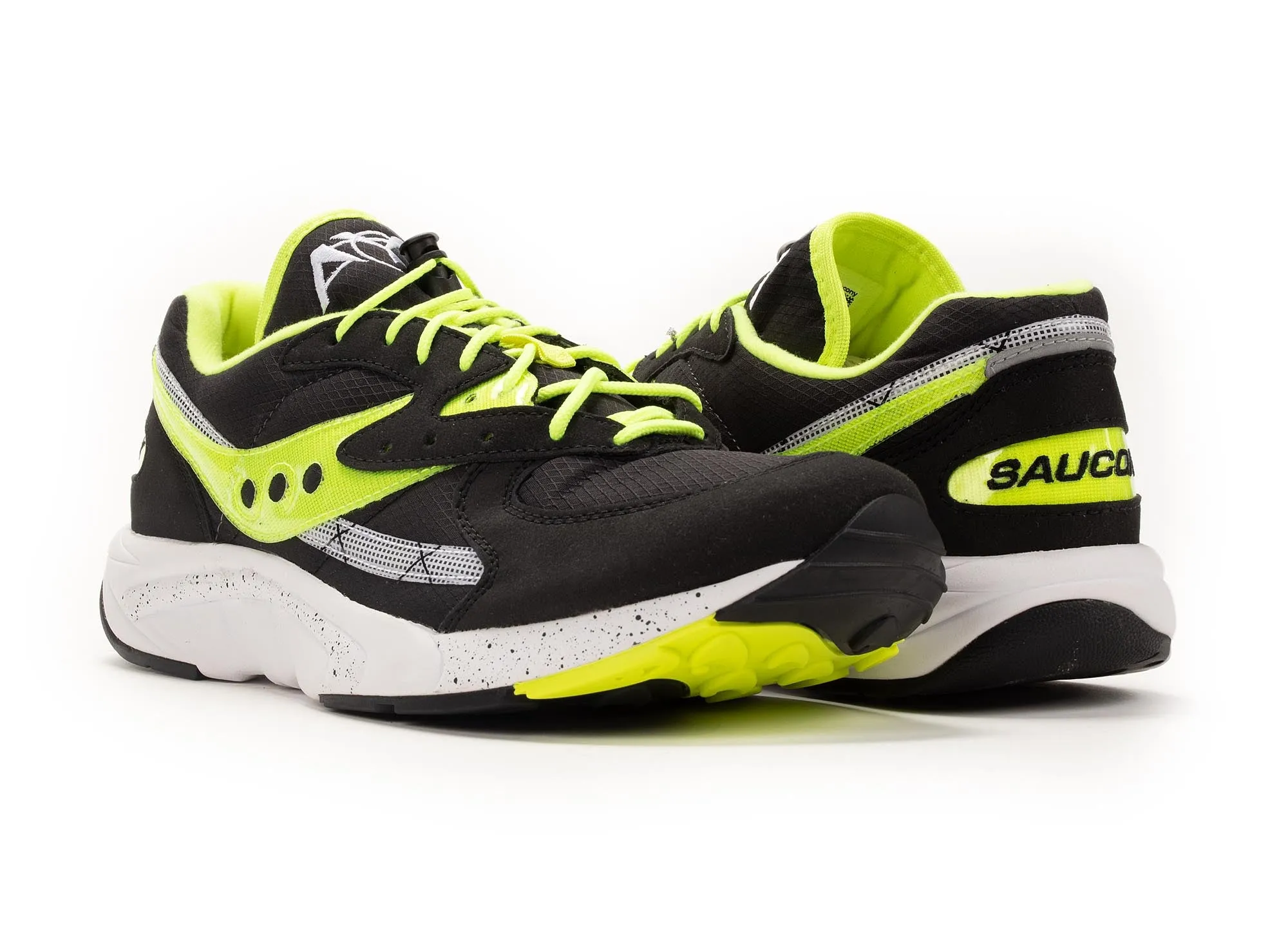 Saucony Originals Aya 'Black/Lime Green' sunglasses