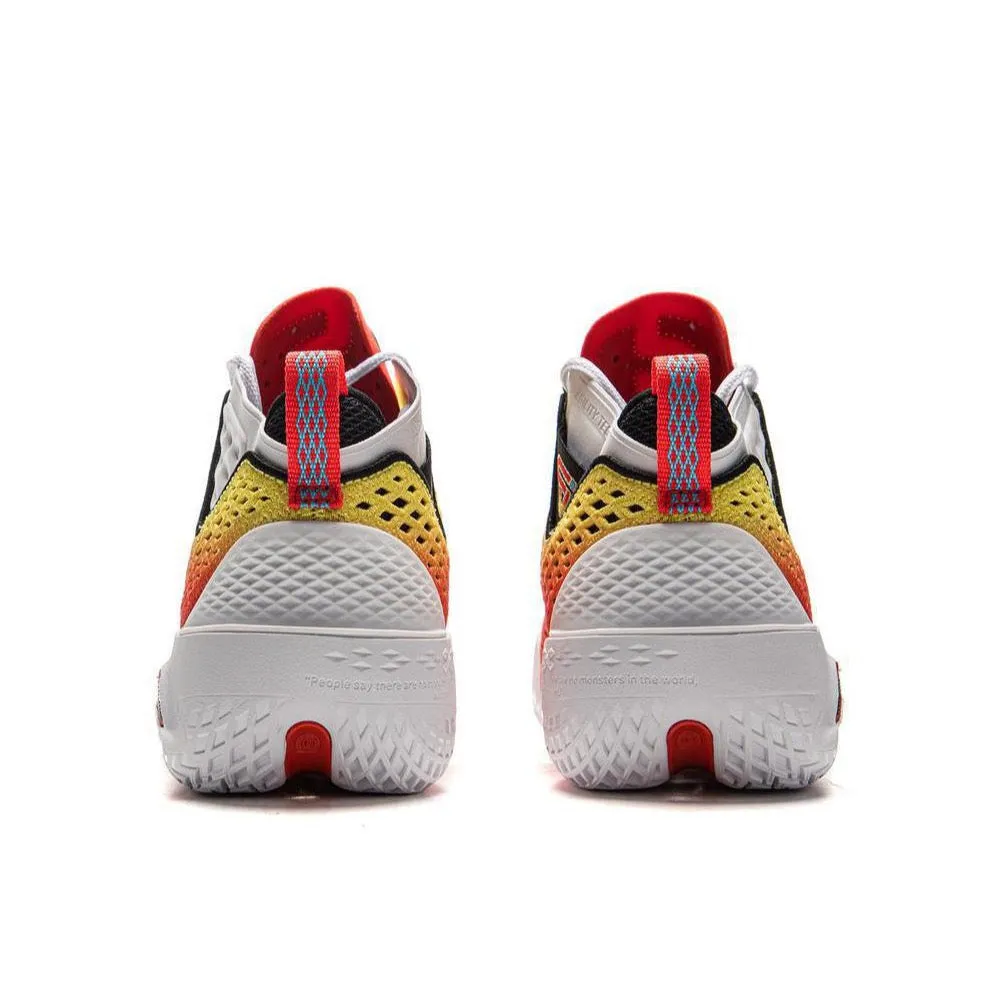 Comfortable ankle Strategic Zone Cushion Li-Ning Badfive 5 - Yellow/White/Red