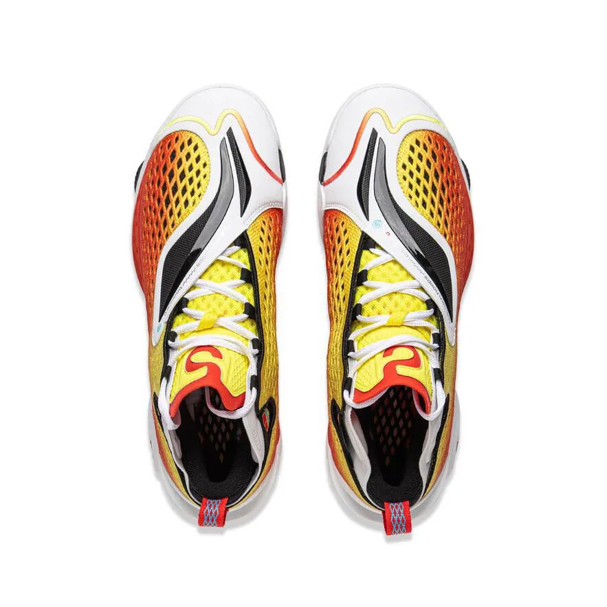 Li-Ning Badfive 5 - Yellow/White/Red Optimal Traction