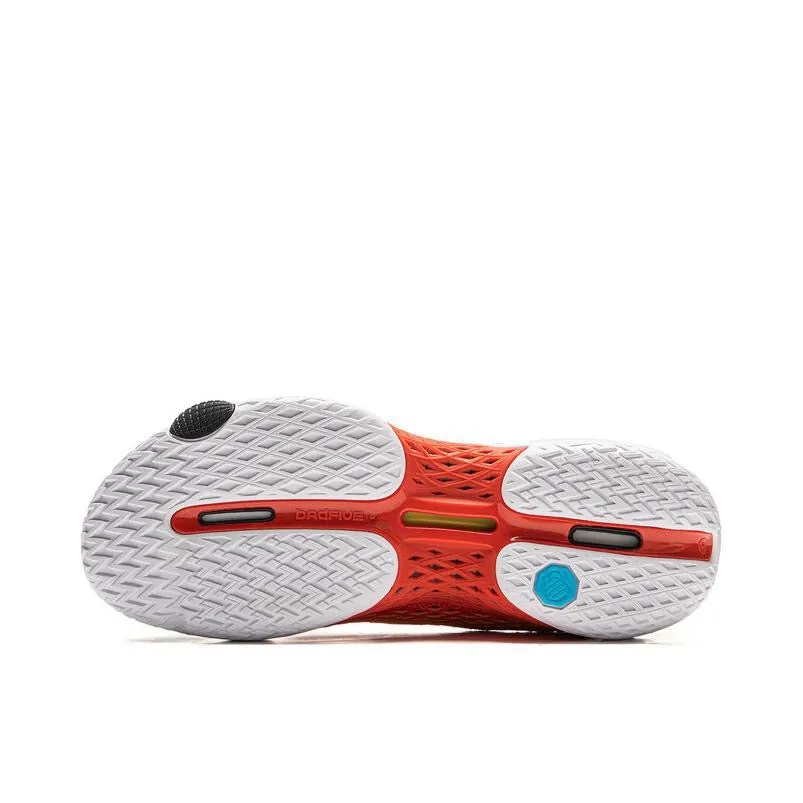Li-Ning Badfive 5 - Yellow/White/Red Contoured Footbed Design