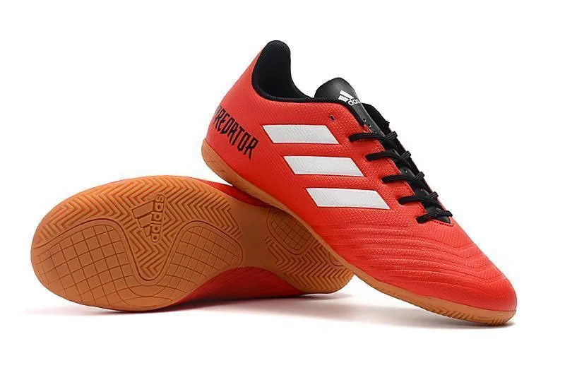 Natural Support New Adidas Predator Tango 18.3 TF Soccer Cleats Shoes Orange White Black