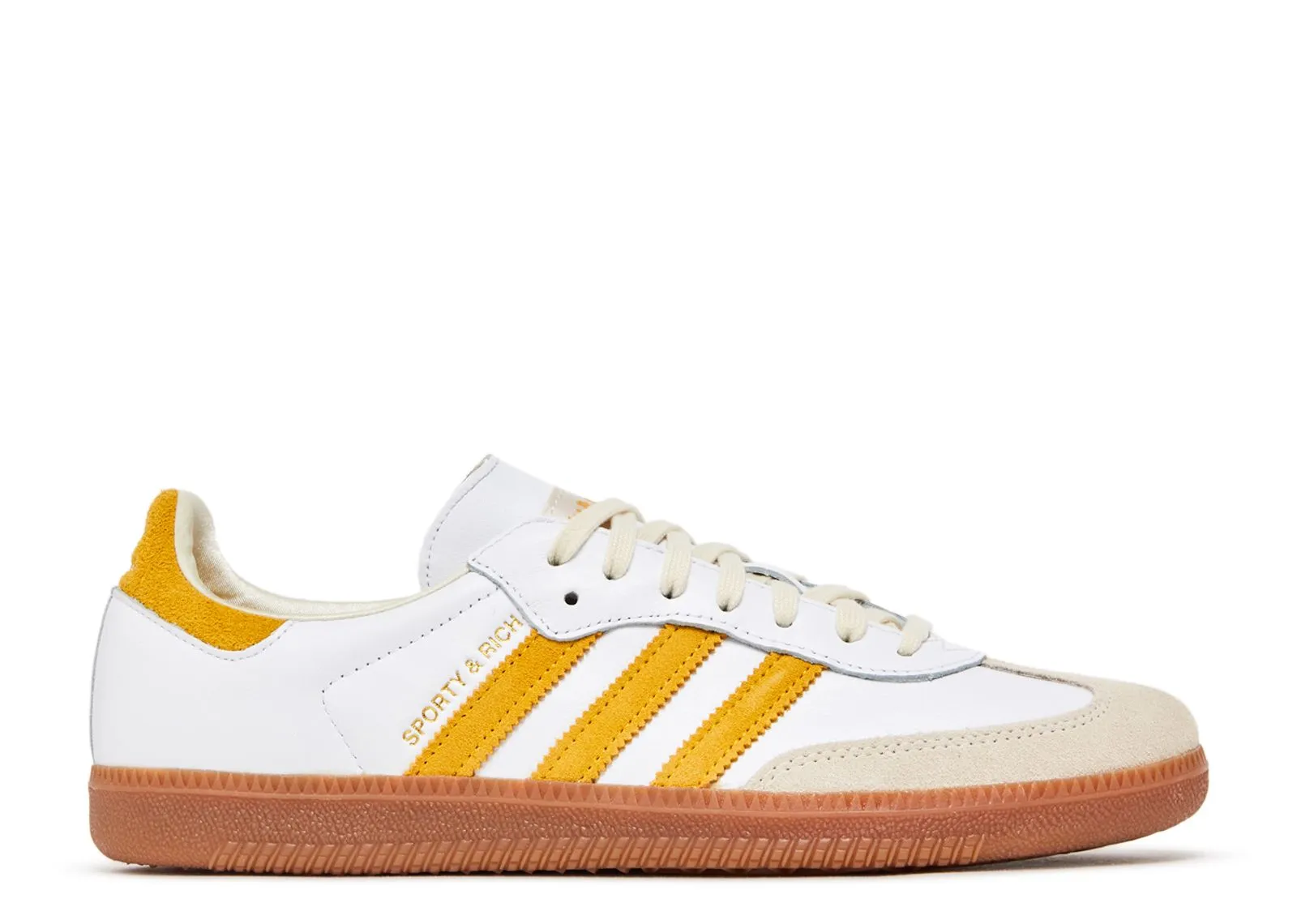 Adidas Samba Sporty & Rich White Bold Gold Zero Break In Period