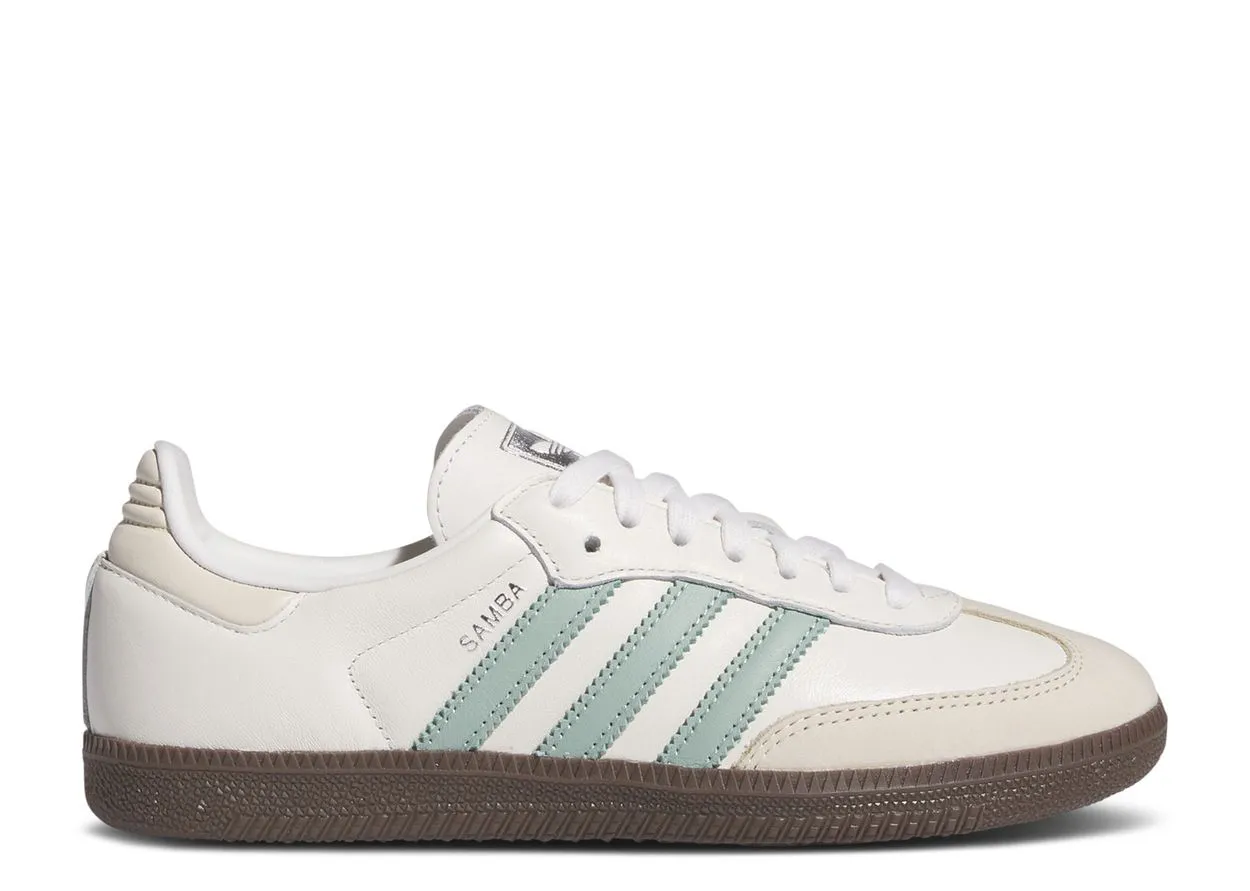Adidas Samba OG Hazy Green Sporty Style