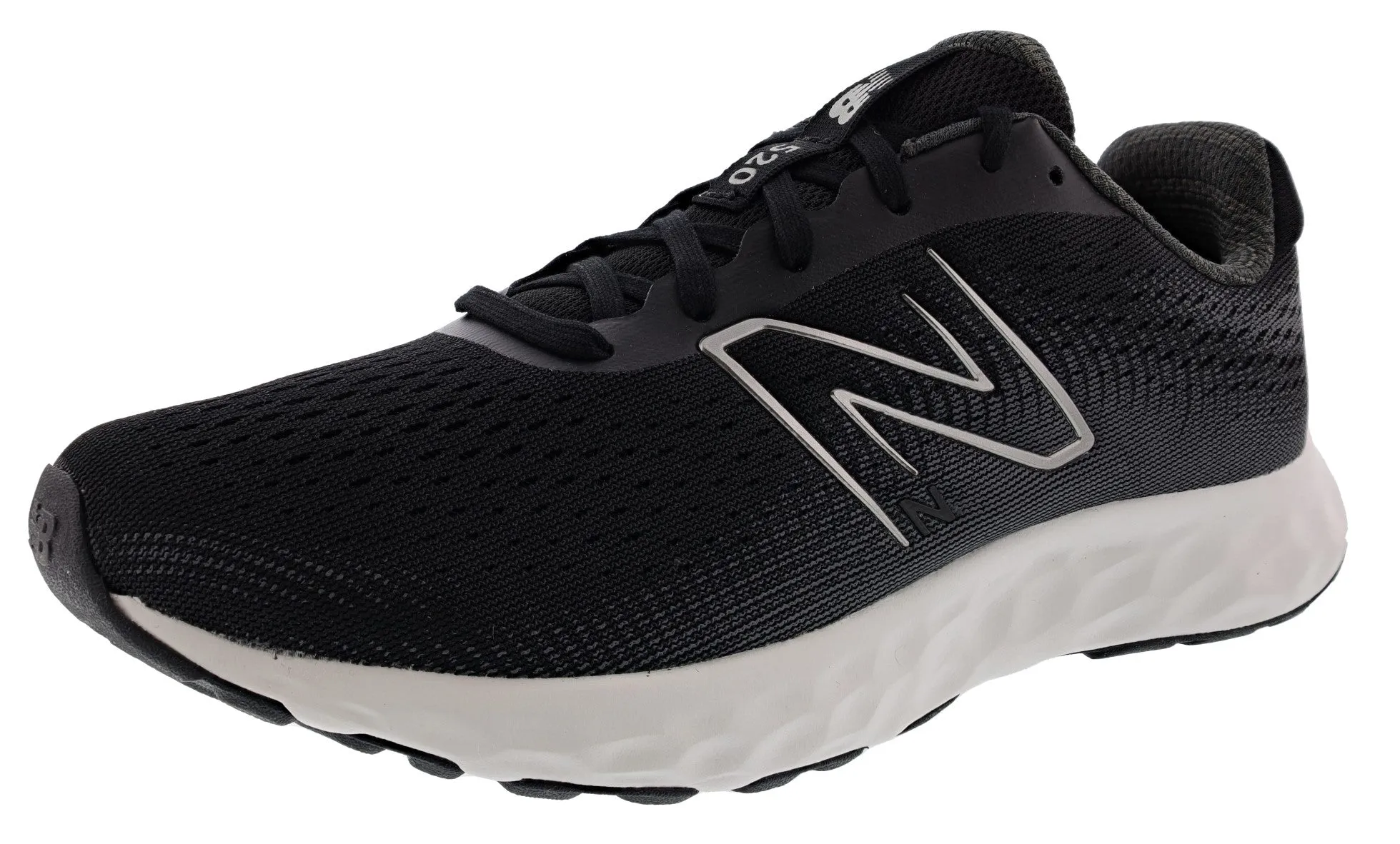 Waterproof Traction Natural Fiber Lining New Balance Men's 520 v8 Lightweight Running Shoes