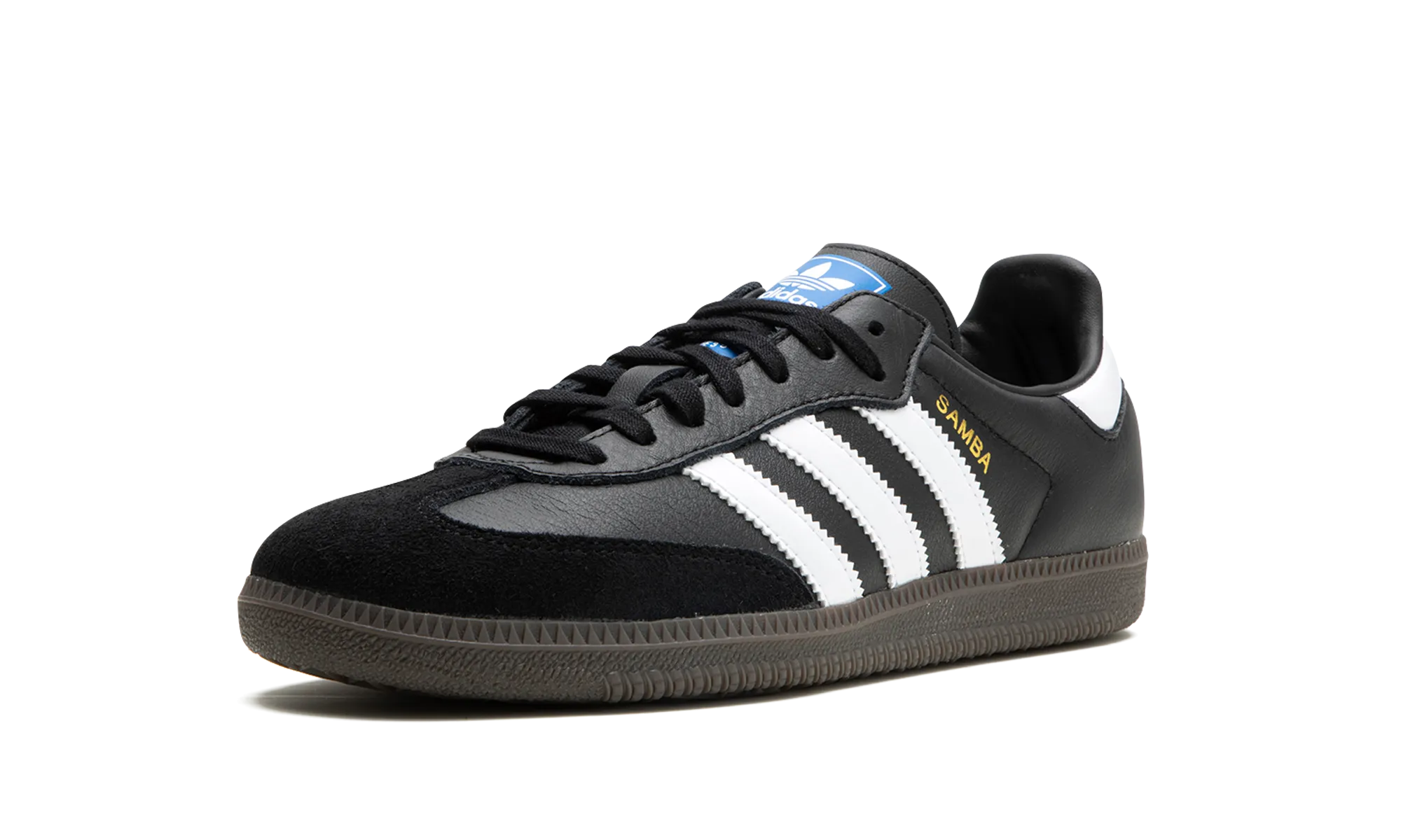 Samba Og J GS "Black / White / Gum" Soft Insole No Fuss Fit