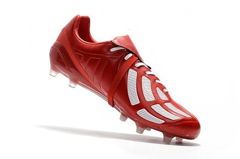 Toe Lift New Adidas Predator Mania Champagne FG Soccer Cleats Shoes Red White