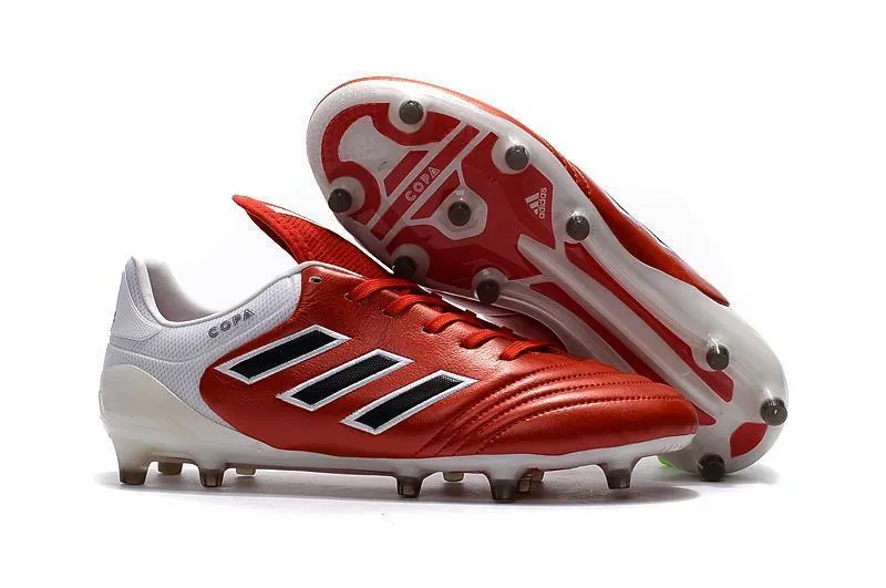 Rapid Accel Adidas Copa 17.1 FG Soccer Cleats Shoes Red Black White