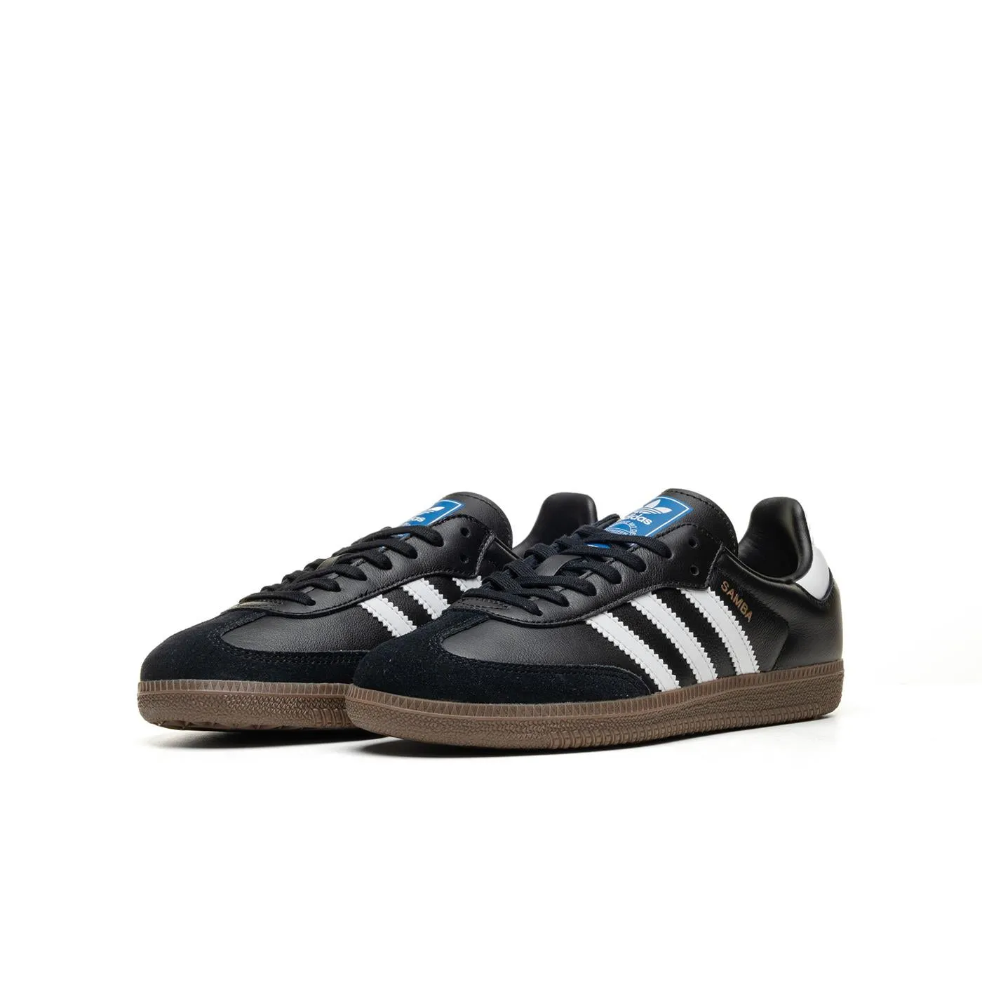 Adidas Originals Samba OG J Core Black/Ftwr White/Gum Warm Feet Low Maintenance
