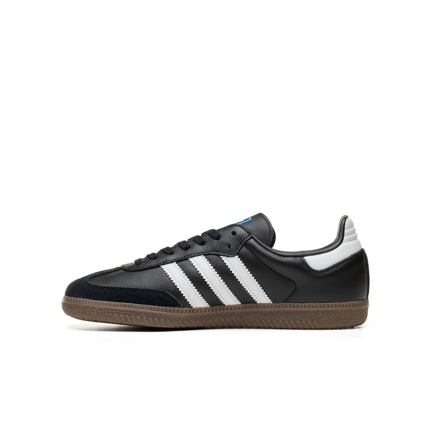 Step Safe Cushioned Insole Adidas Originals Samba OG J Core Black/Ftwr White/Gum
