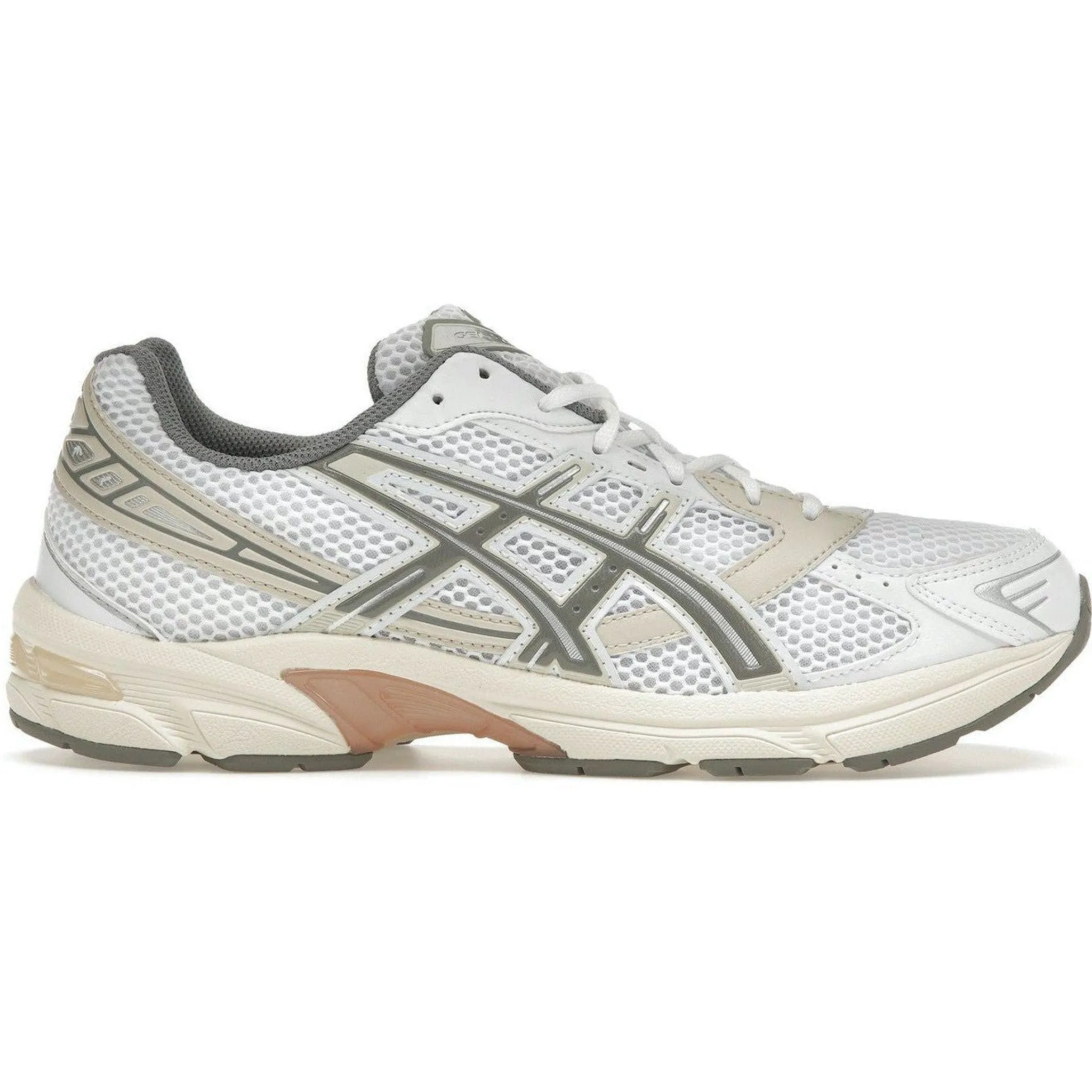 ASICS Gel-1130 White Clay Grey leg strength Bounce Boost Heel Geometry